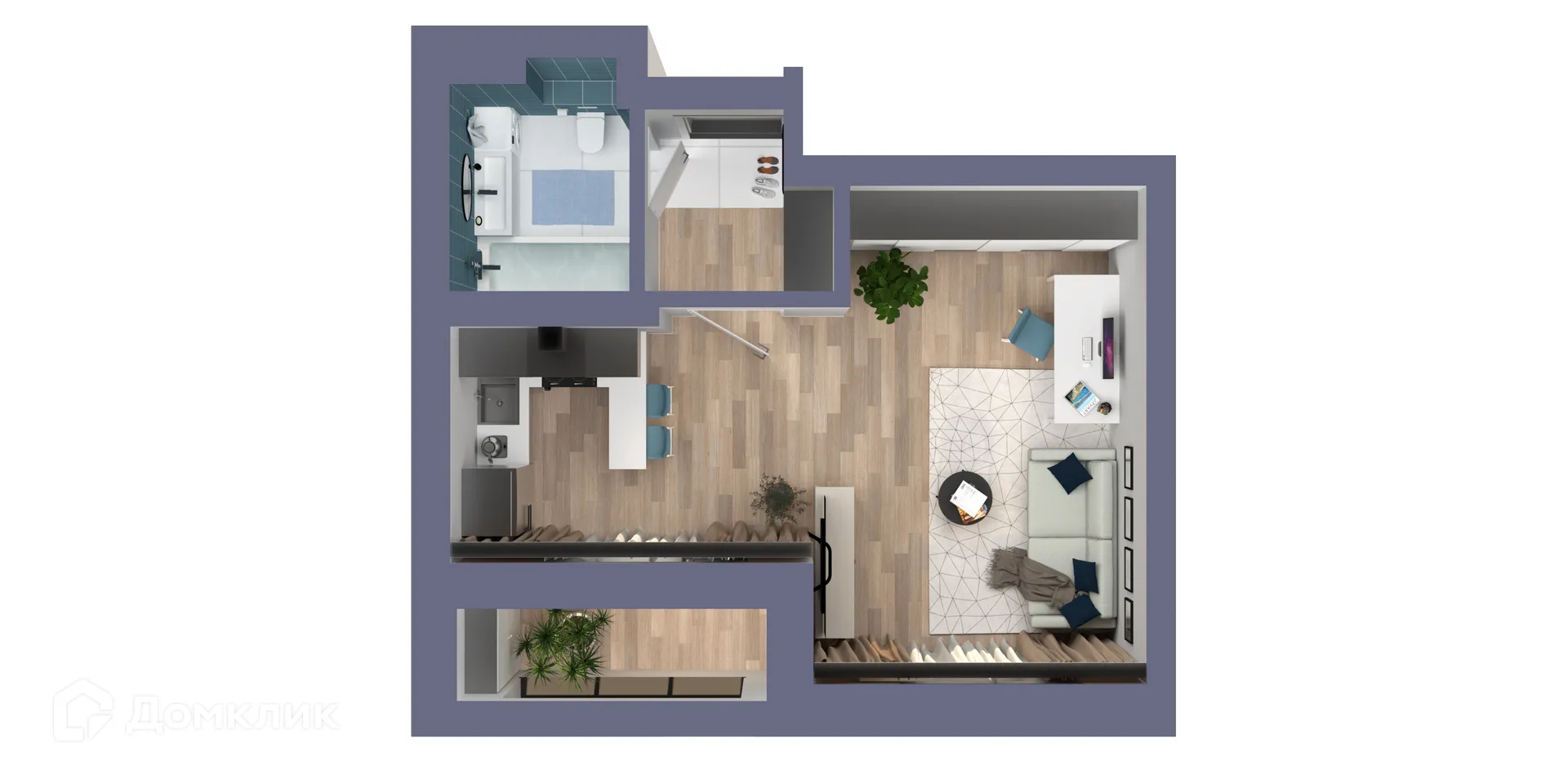 Фото квартиры в ЖК Мой Ритм