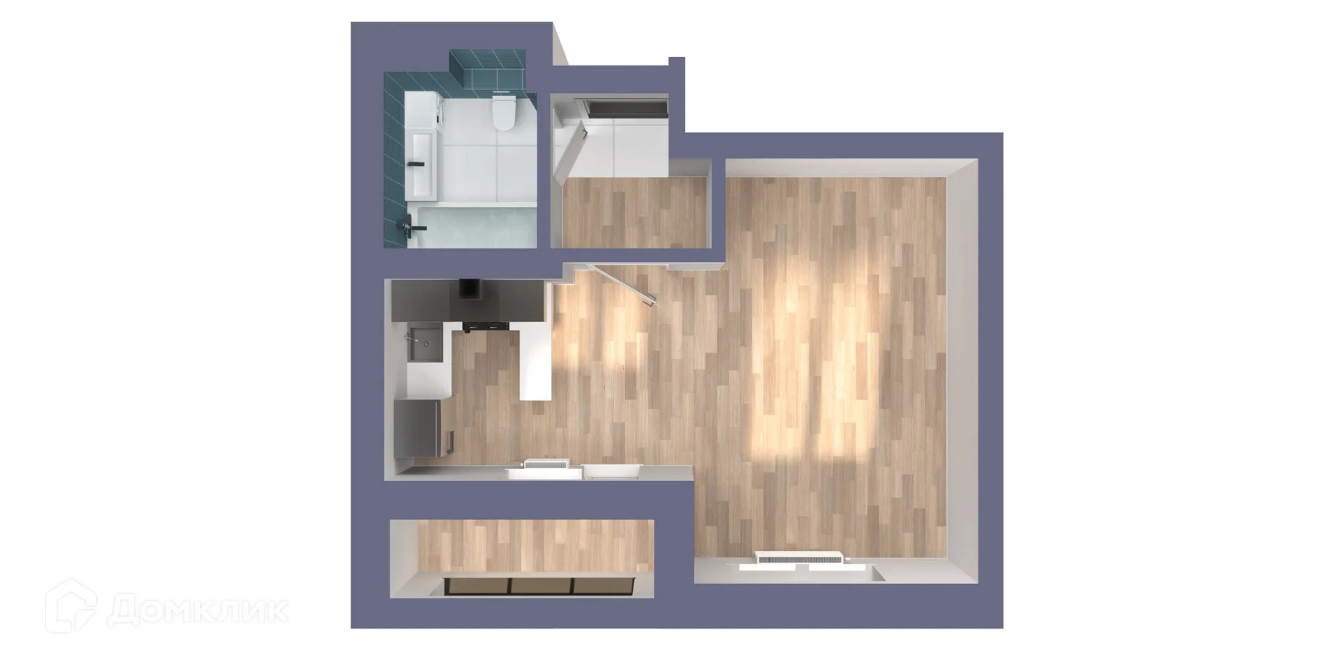 Фото квартиры в ЖК Мой Ритм