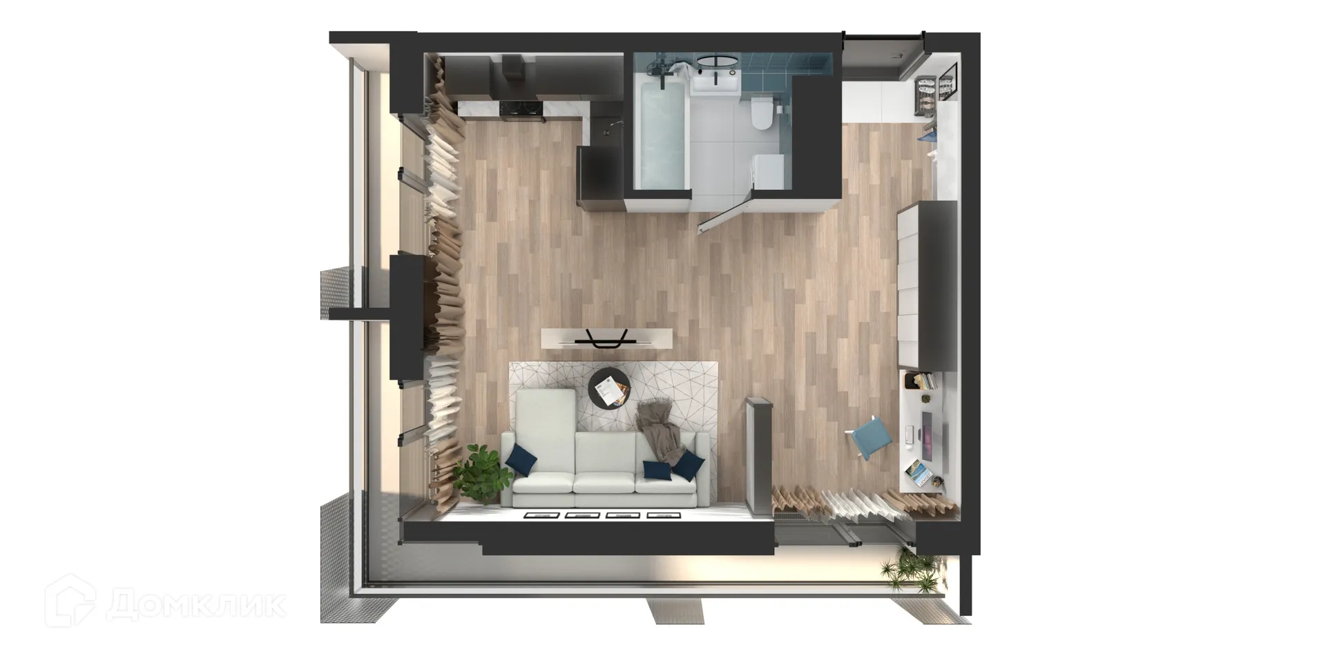 Фото квартиры в ЖК Мой Ритм