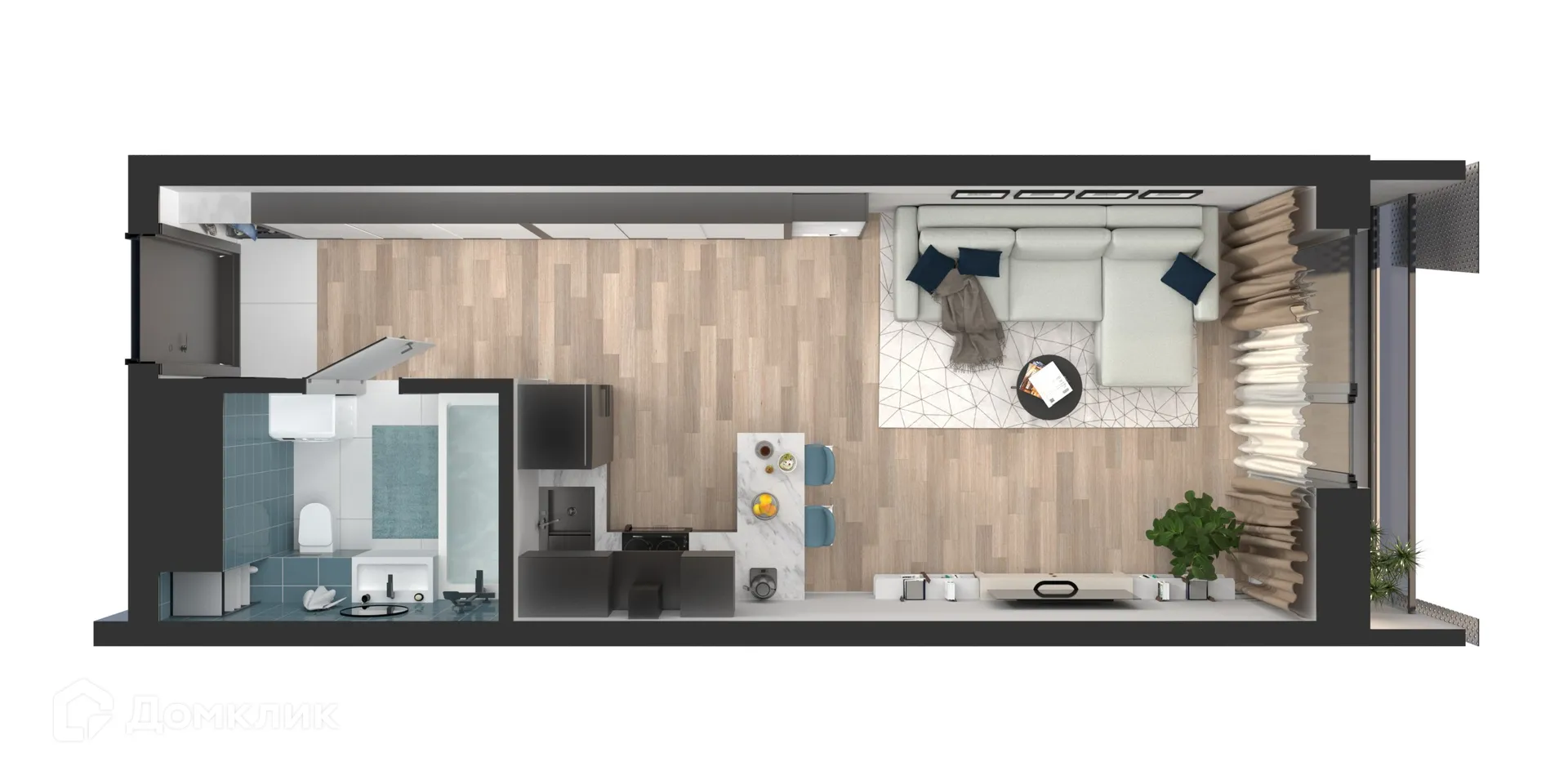 Фото квартиры в ЖК Мой Ритм