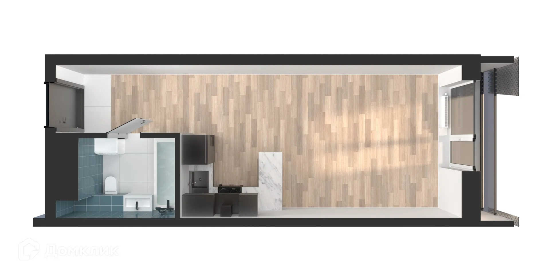 Фото квартиры в ЖК Мой Ритм