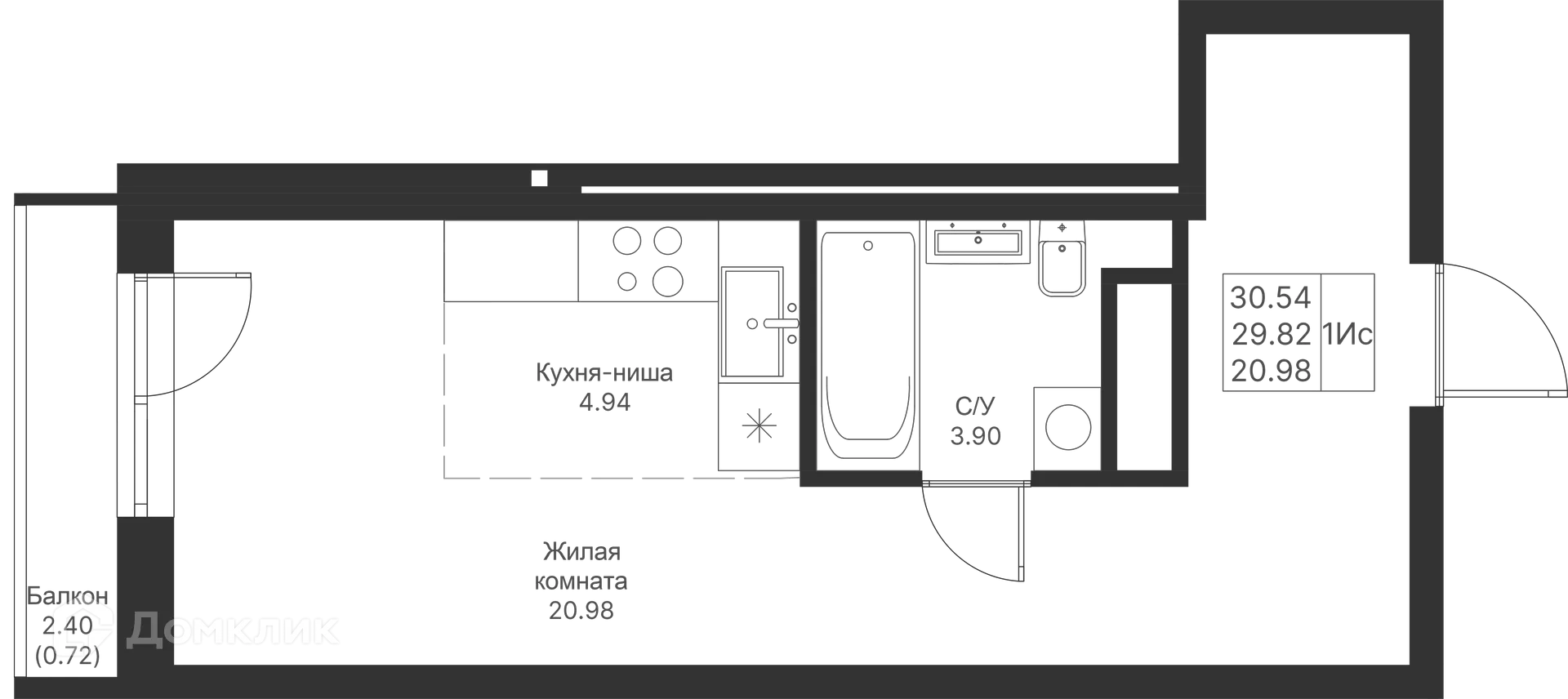 Фото квартиры в ЖК Мой Ритм