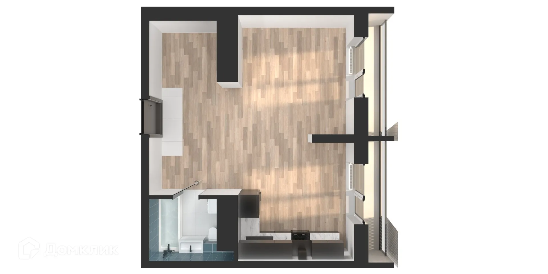 Фото квартиры в ЖК Мой Ритм