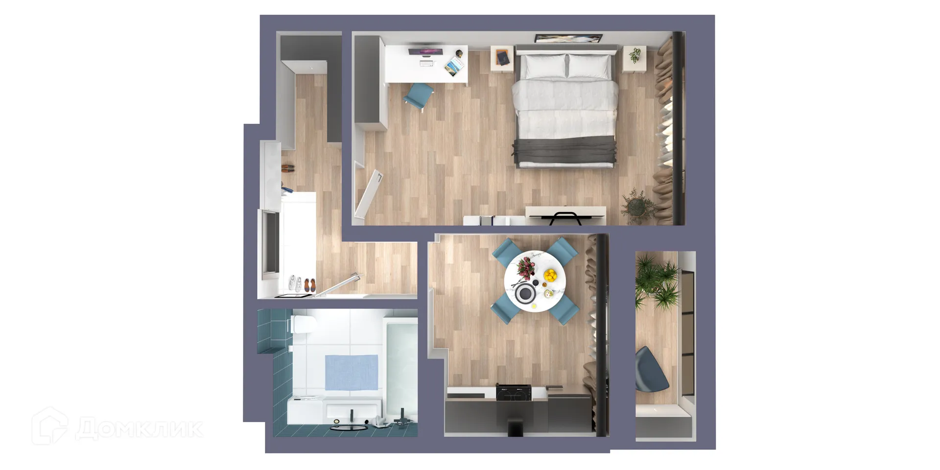 Фото квартиры в ЖК Мой Ритм