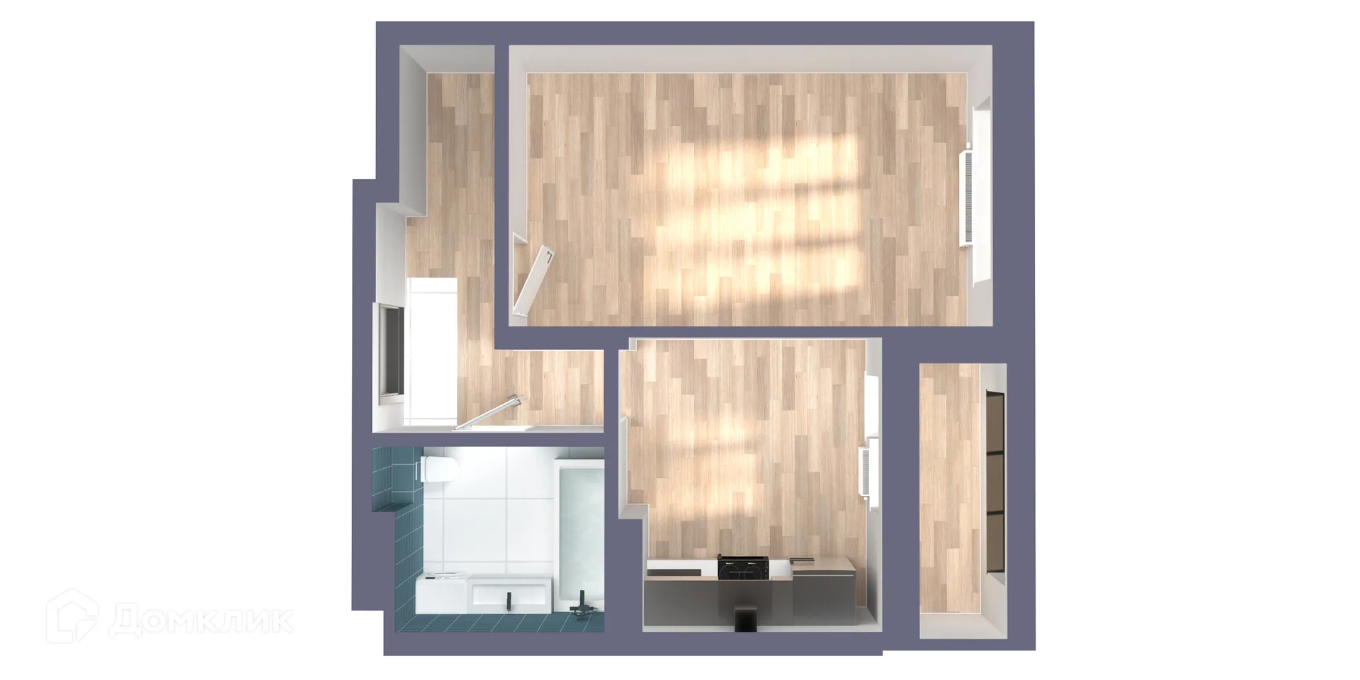 Фото квартиры в ЖК Мой Ритм