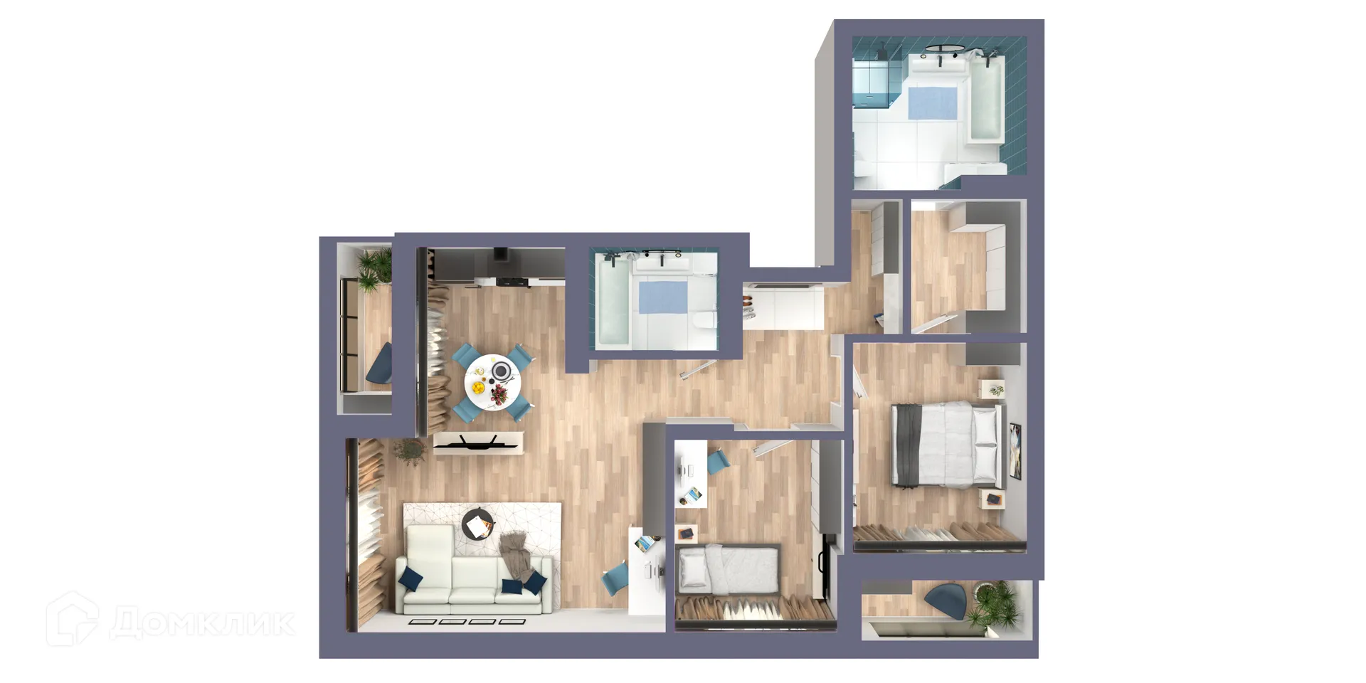 Фото квартиры в ЖК Мой Ритм