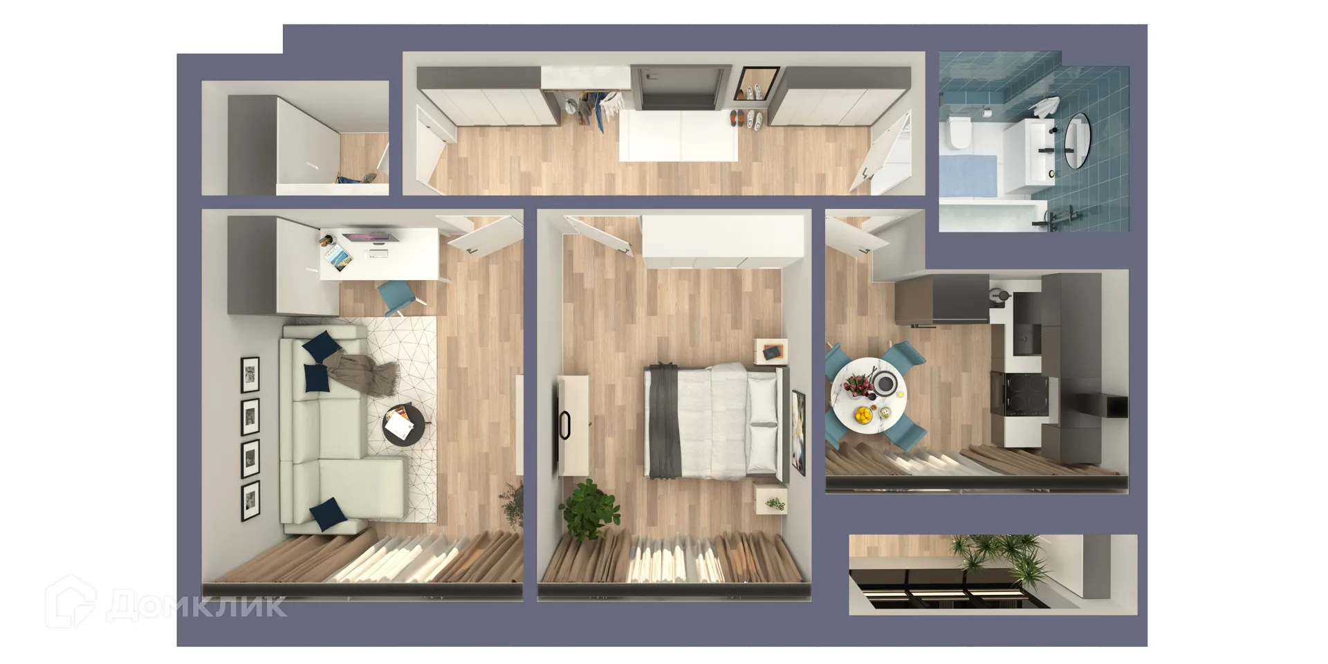 Фото квартиры в ЖК Мой Ритм