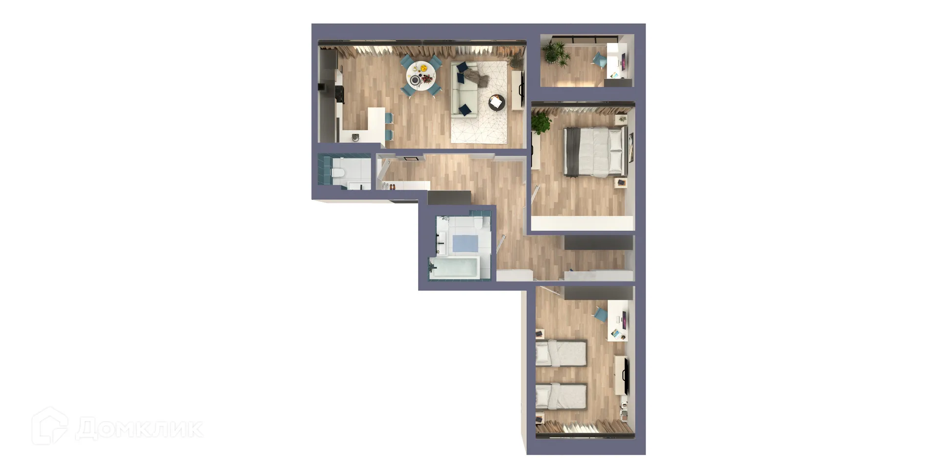 Фото квартиры в ЖК Мой Ритм