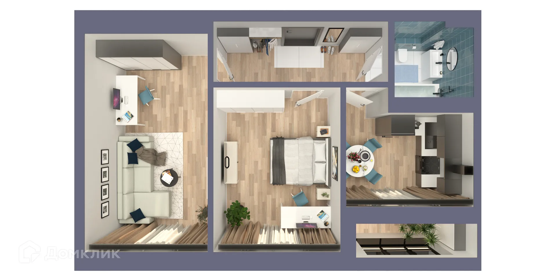 Фото квартиры в ЖК Мой Ритм