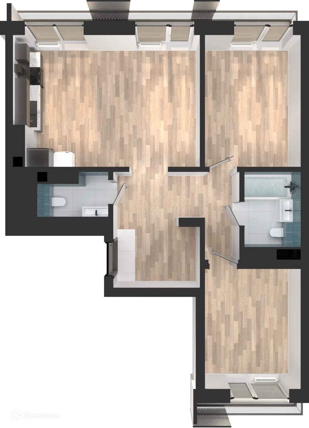 Фото квартиры в ЖК Мой Ритм