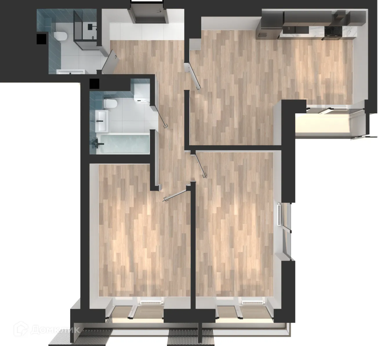 Фото квартиры в ЖК Мой Ритм