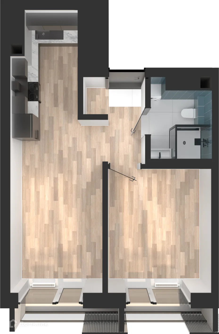 Фото квартиры в ЖК Мой Ритм