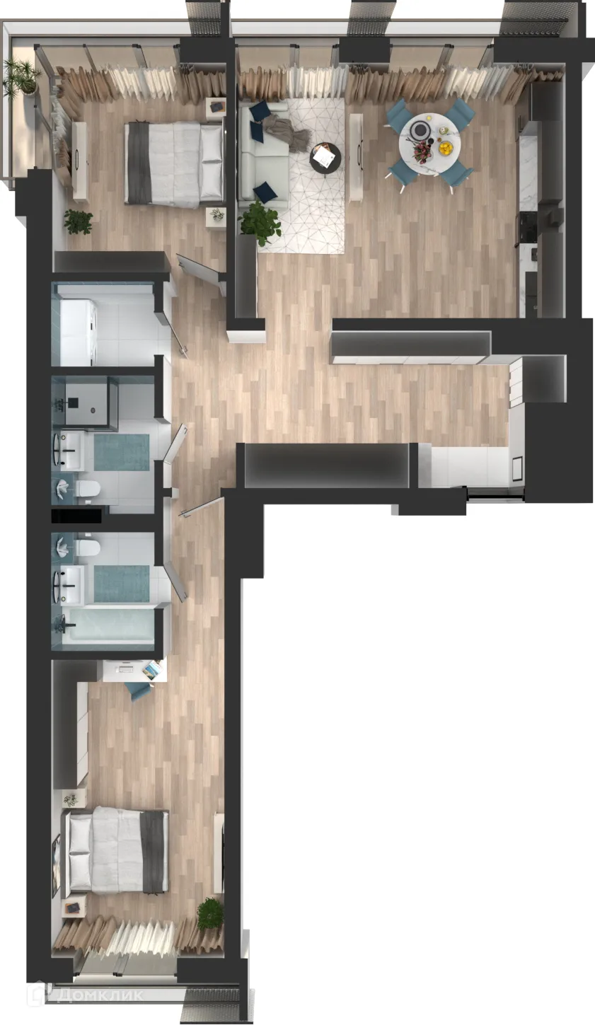 Фото квартиры в ЖК Мой Ритм