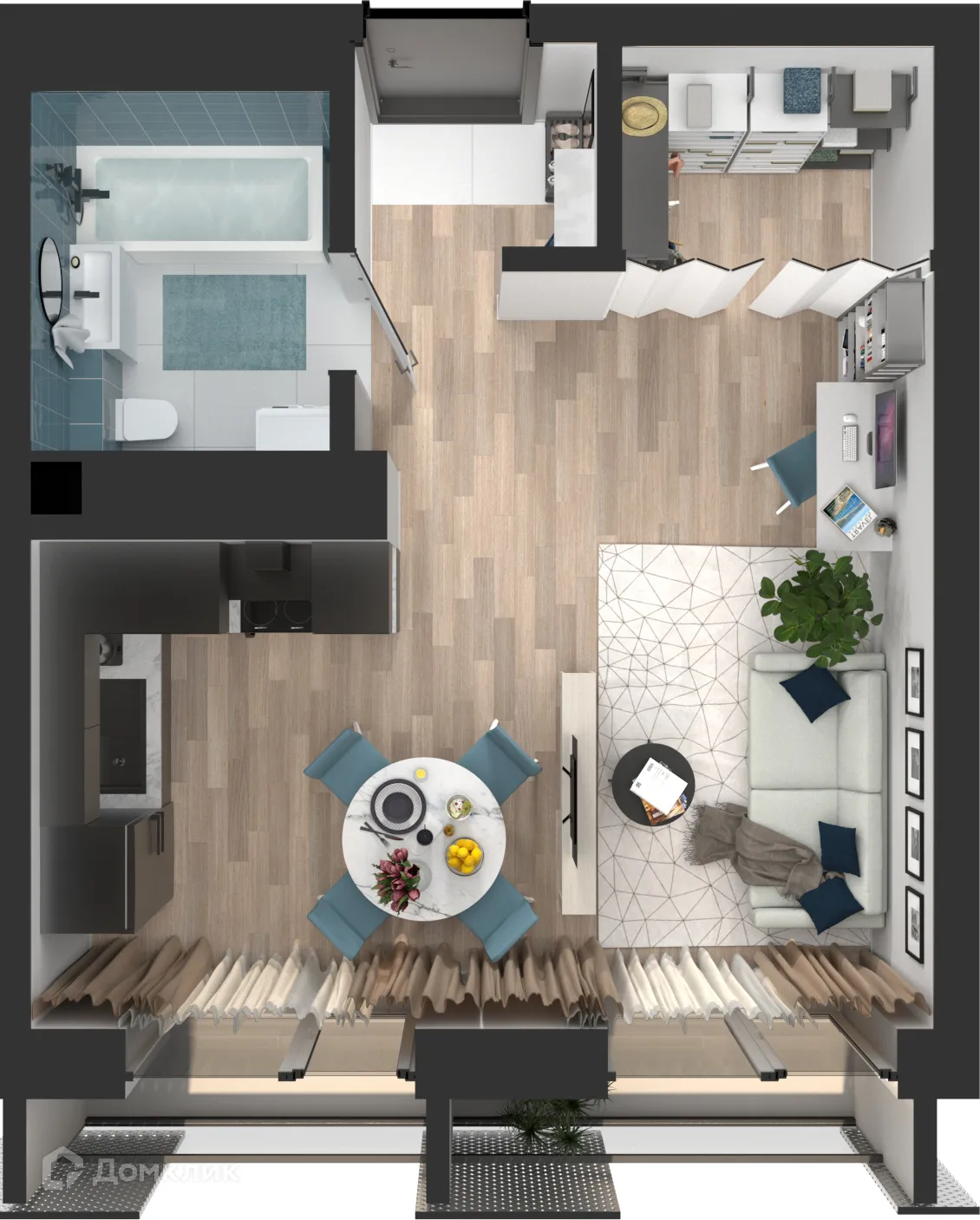 Фото квартиры в ЖК Мой Ритм