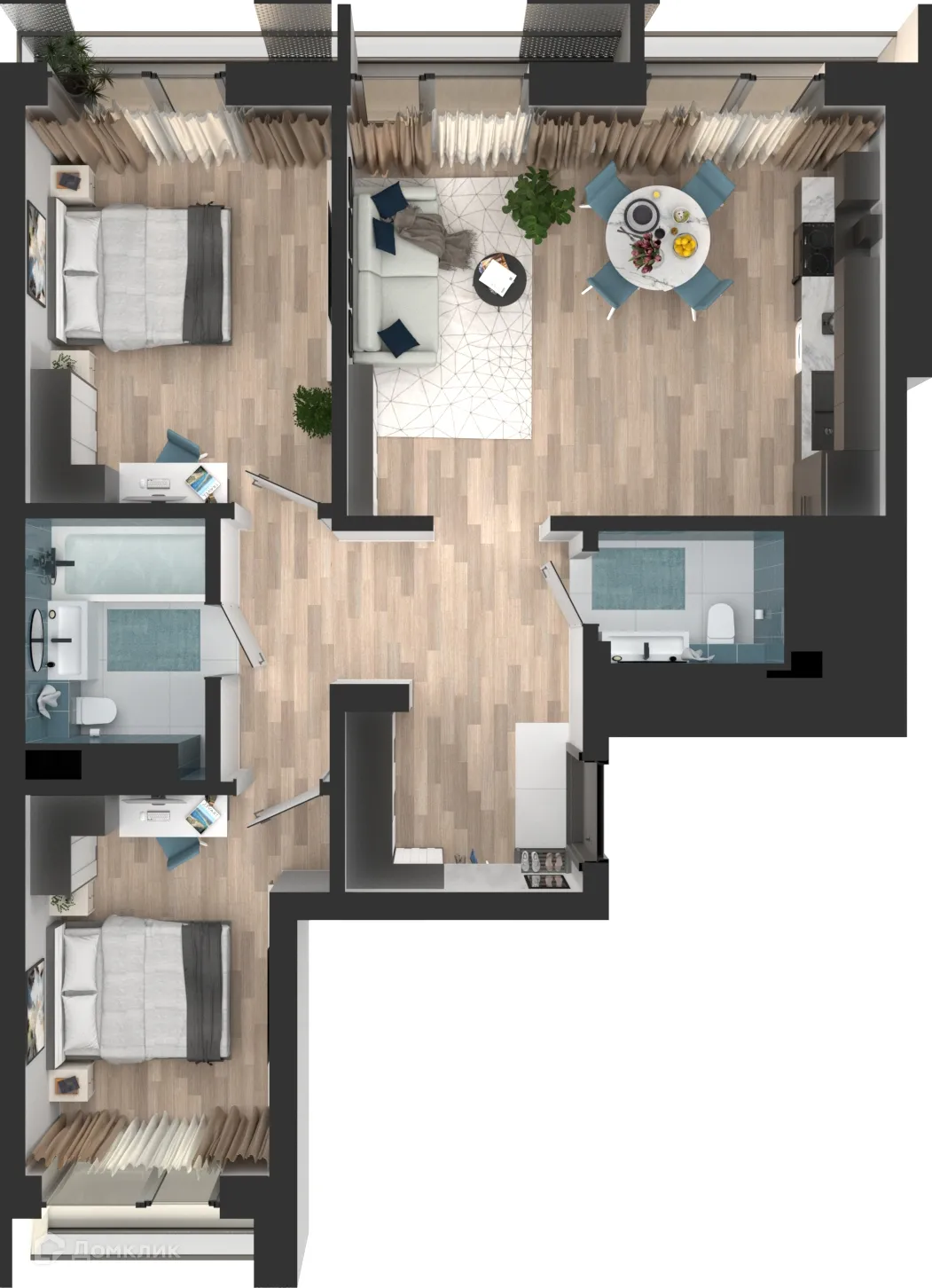 Фото квартиры в ЖК Мой Ритм