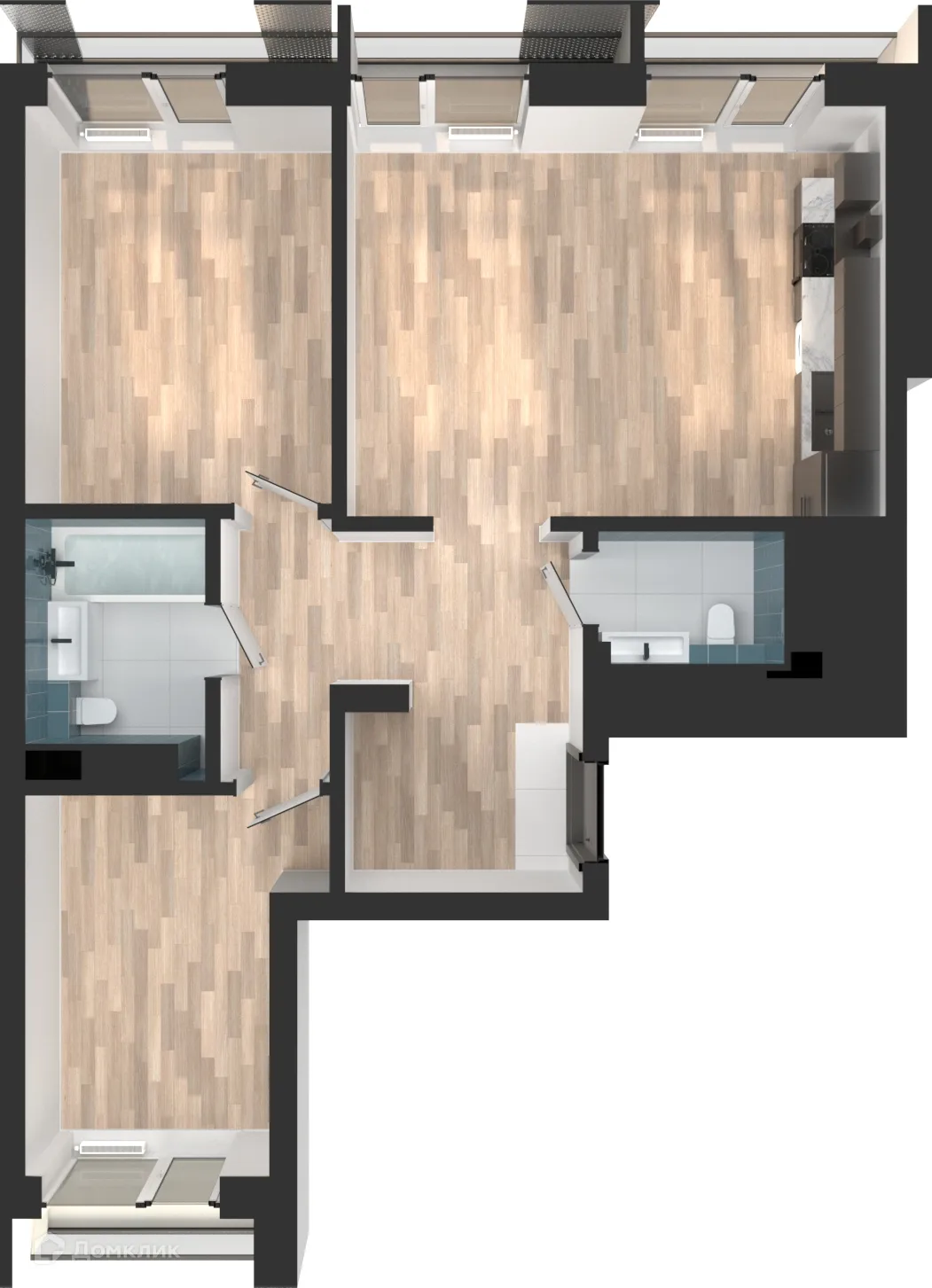 Фото квартиры в ЖК Мой Ритм