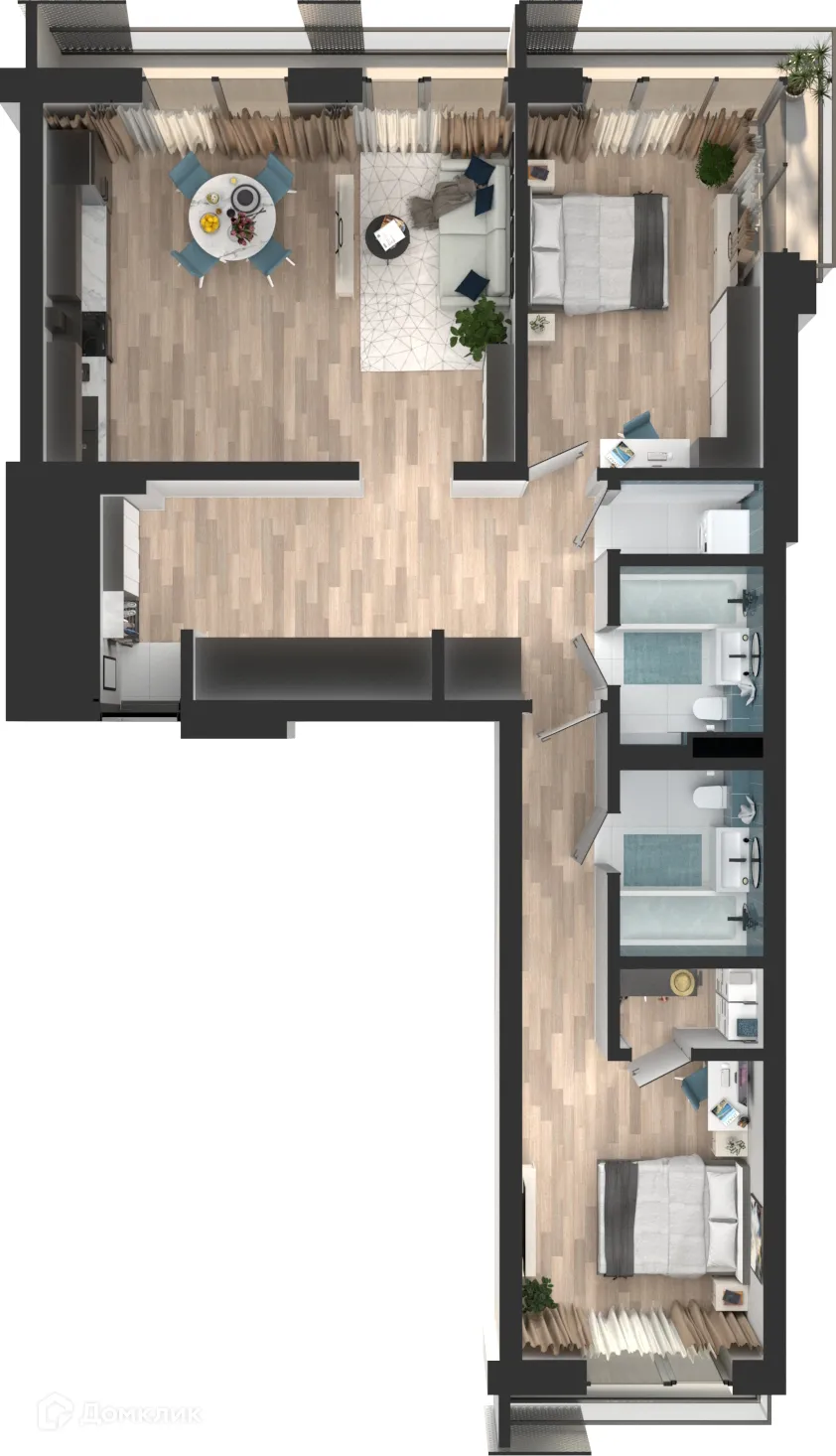 Фото квартиры в ЖК Мой Ритм