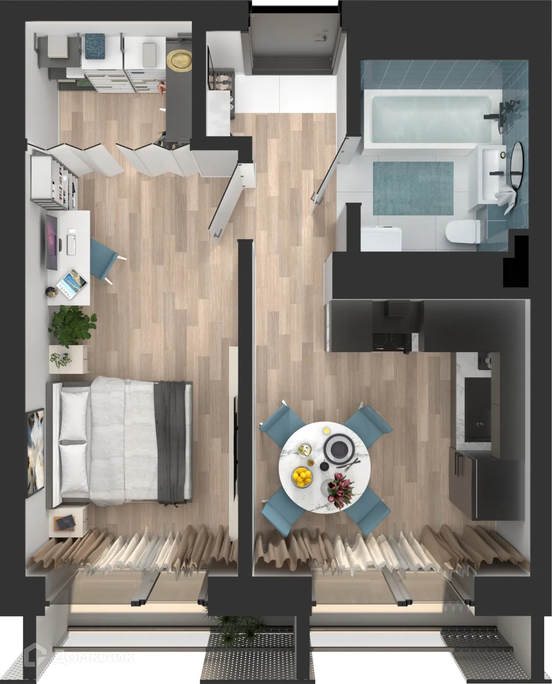 Фото квартиры в ЖК Мой Ритм