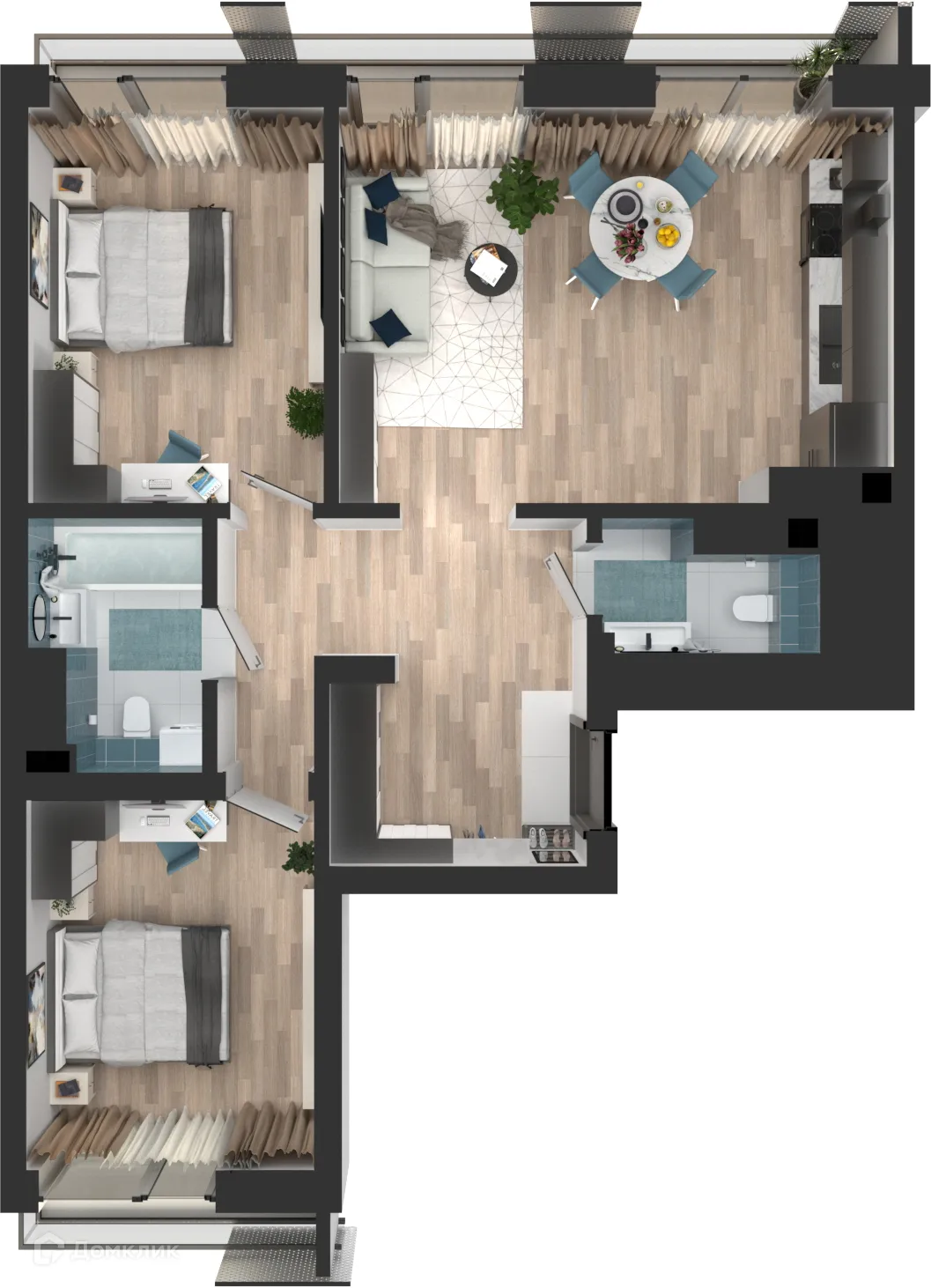 Фото квартиры в ЖК Мой Ритм