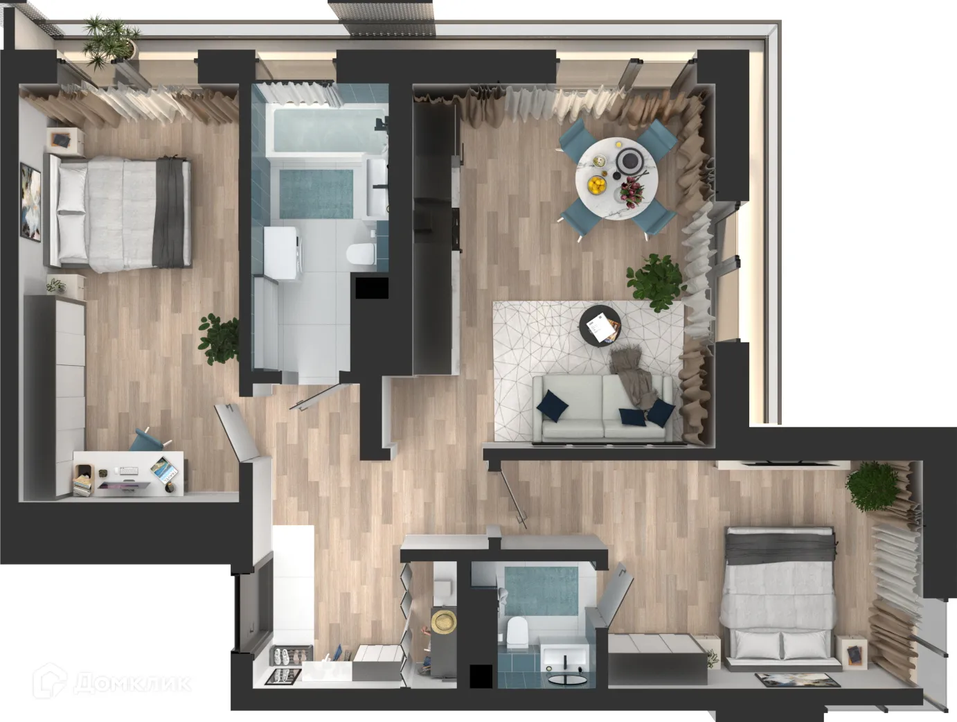 Фото квартиры в ЖК Мой Ритм