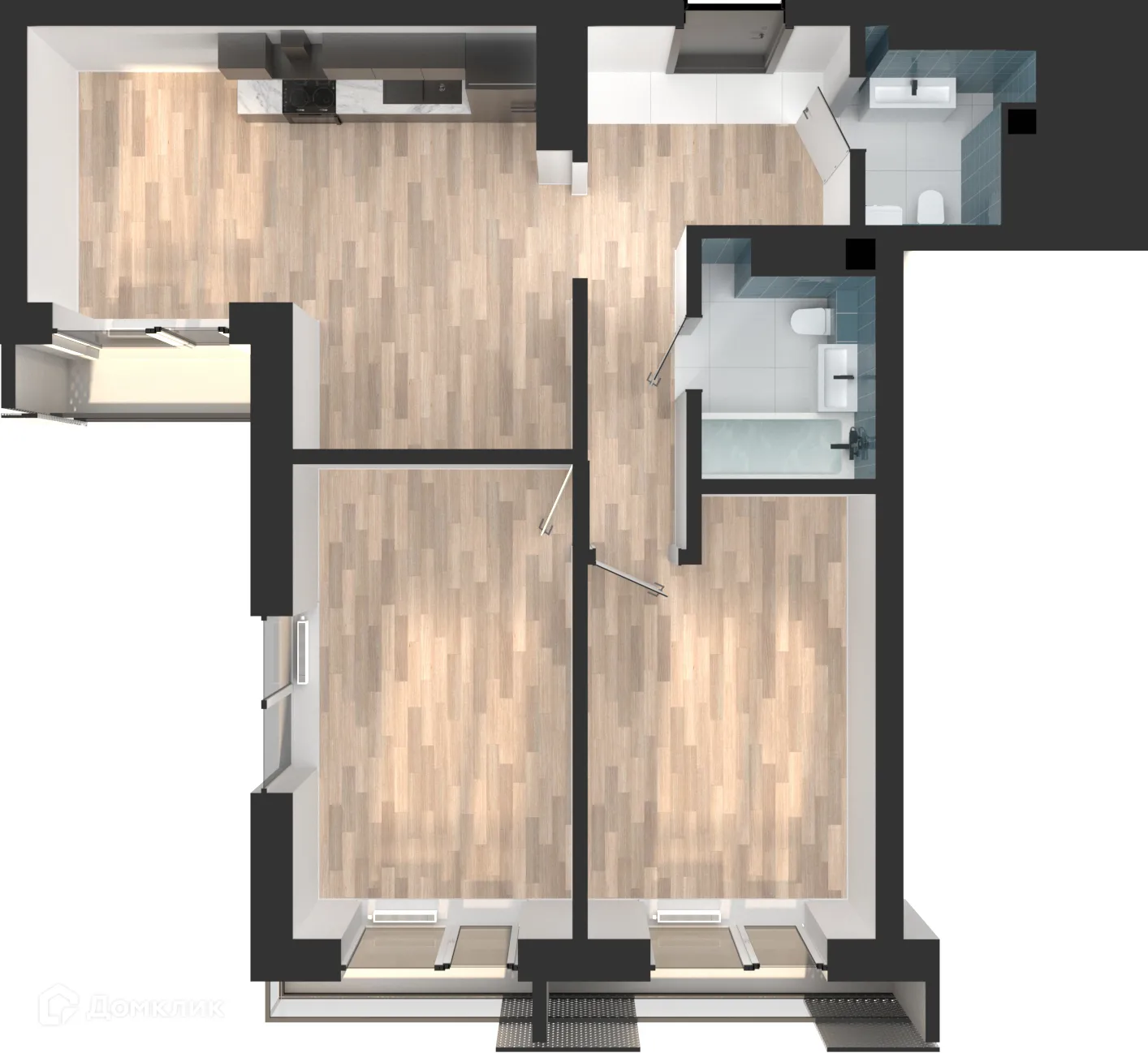 Фото квартиры в ЖК Мой Ритм