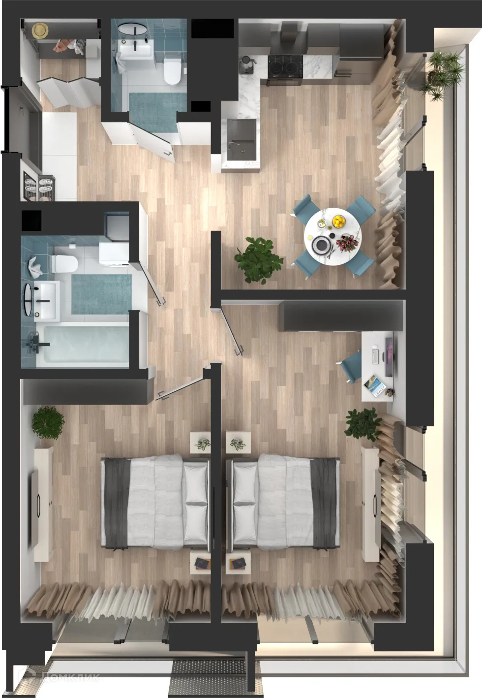 Фото квартиры в ЖК Мой Ритм