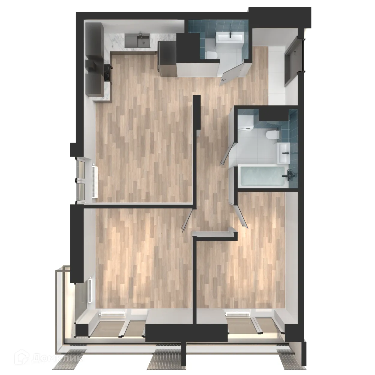 Фото квартиры в ЖК Мой Ритм