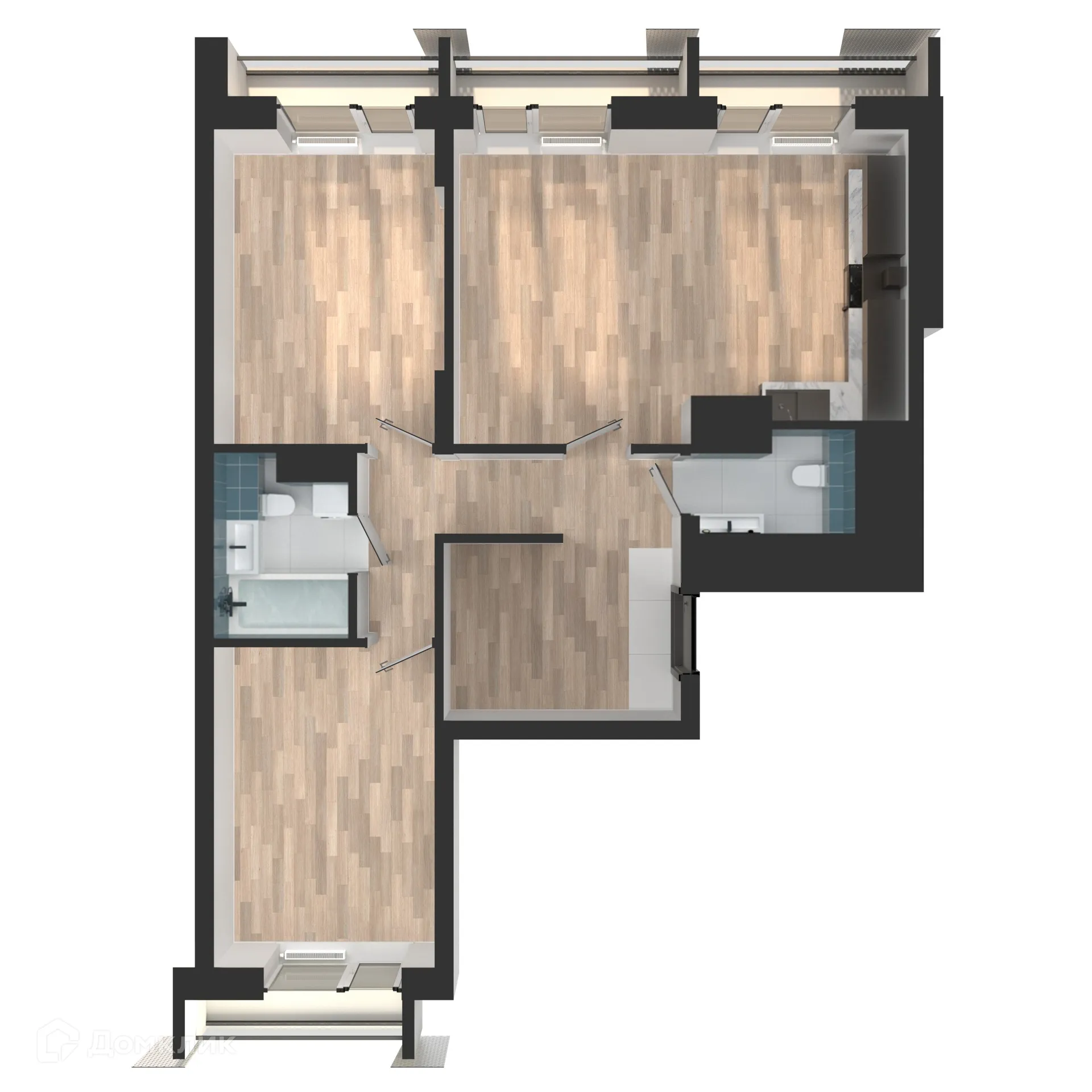 Фото квартиры в ЖК Мой Ритм