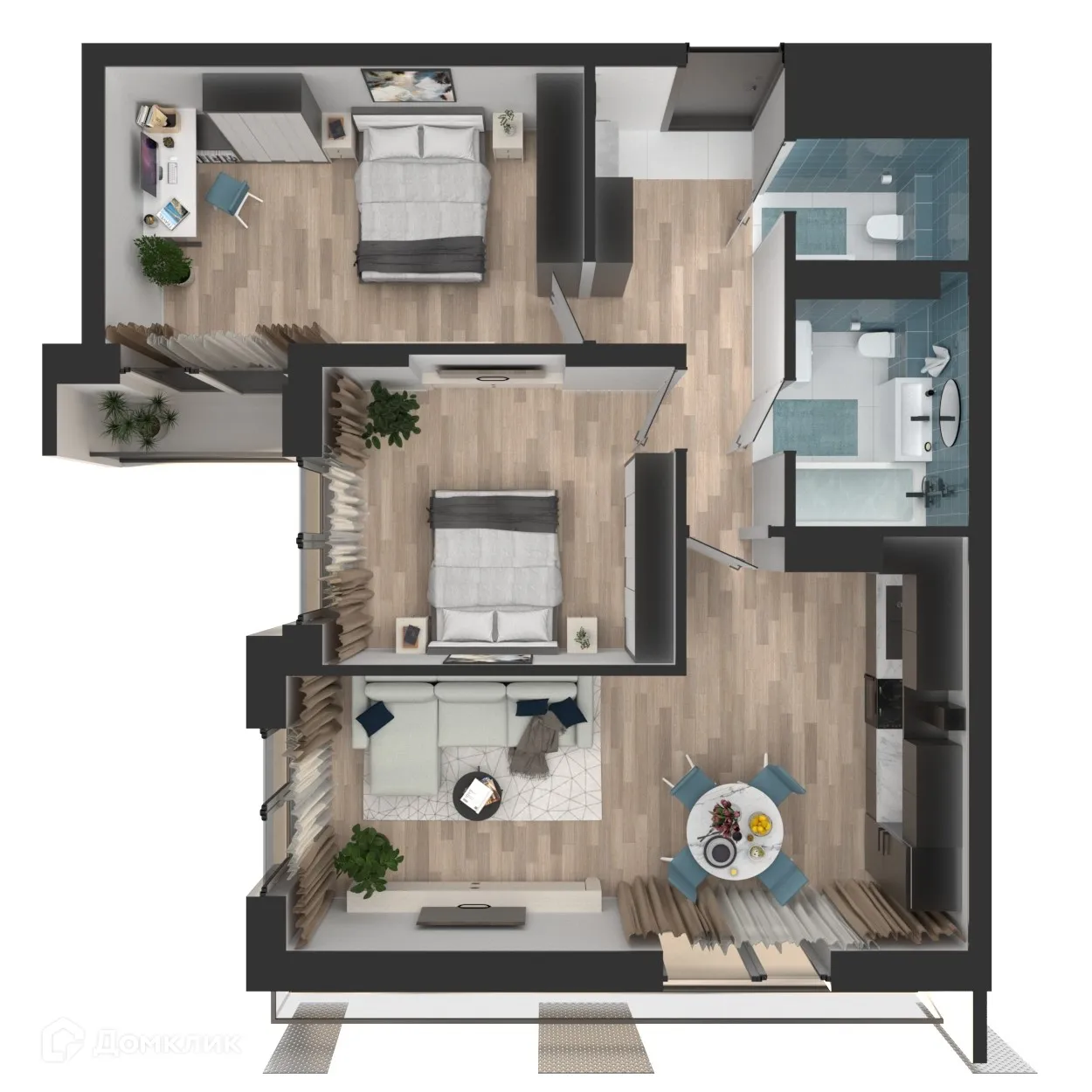 Фото квартиры в ЖК Мой Ритм