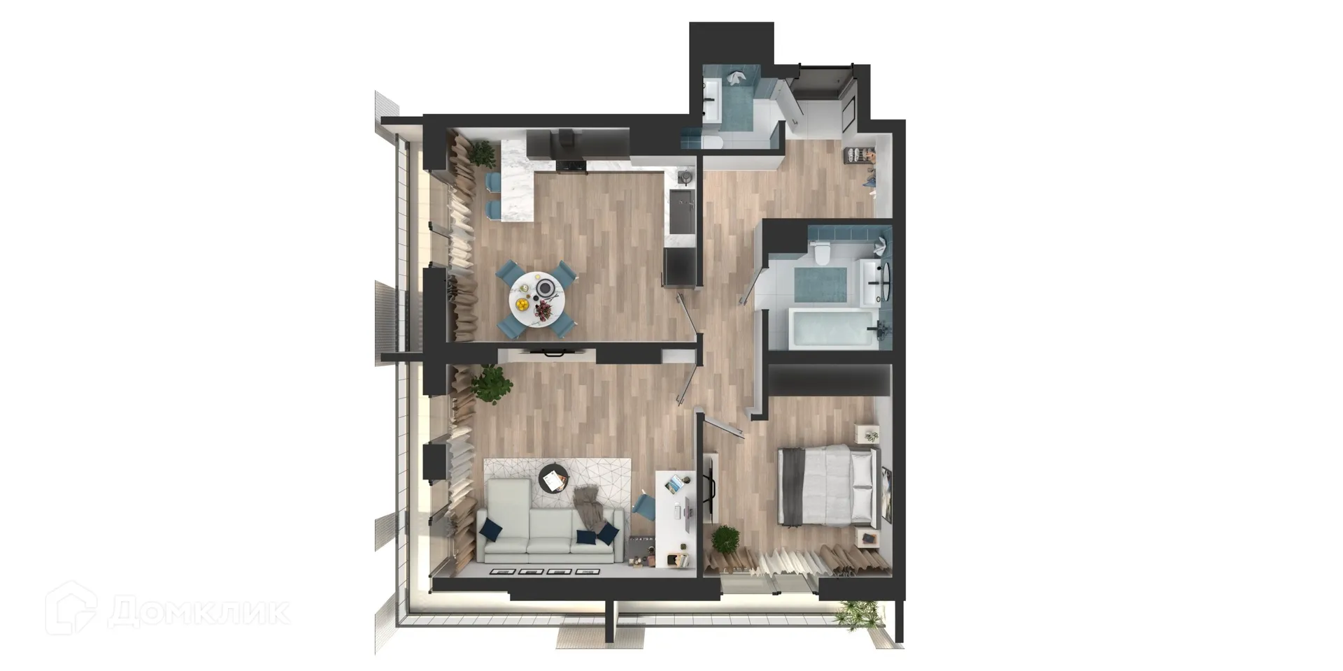 Фото квартиры в ЖК Мой Ритм