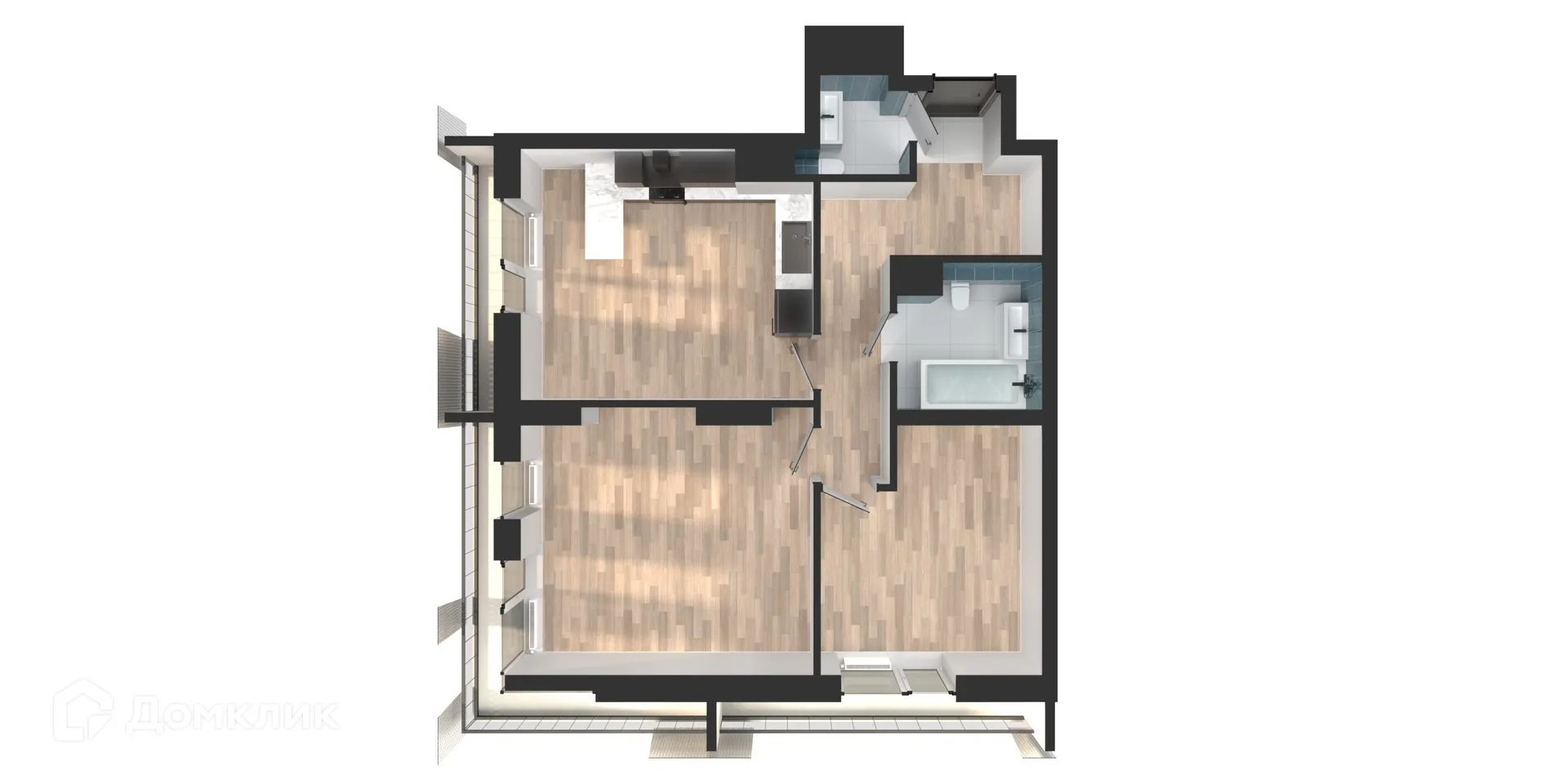 Фото квартиры в ЖК Мой Ритм