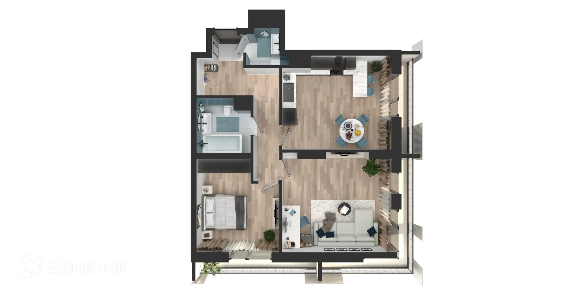 Фото квартиры в ЖК Мой Ритм