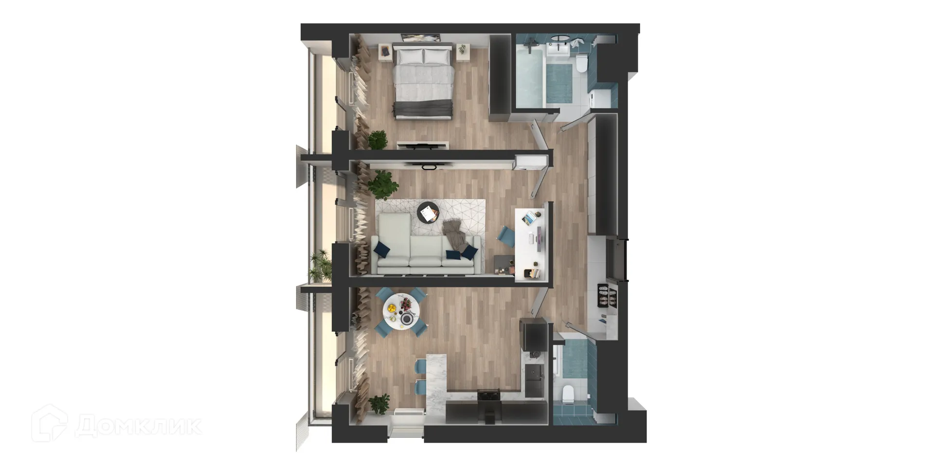 Фото квартиры в ЖК Мой Ритм