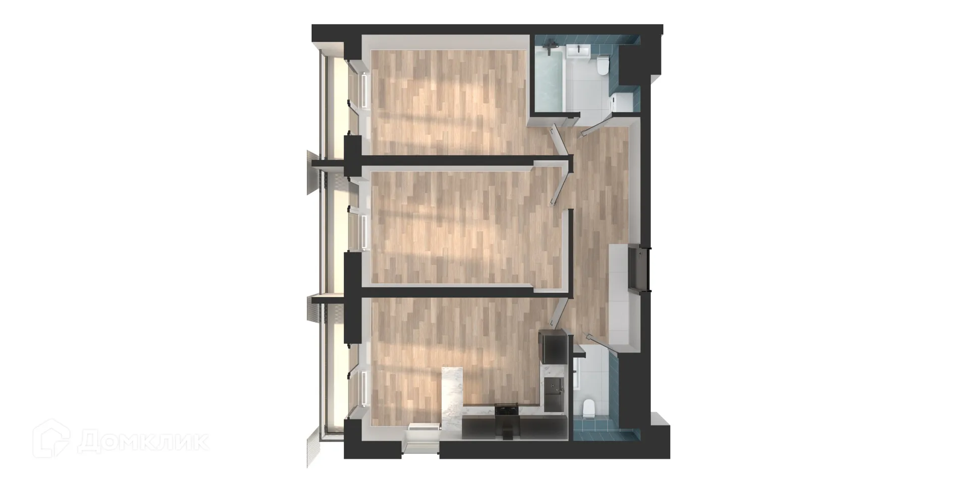 Фото квартиры в ЖК Мой Ритм