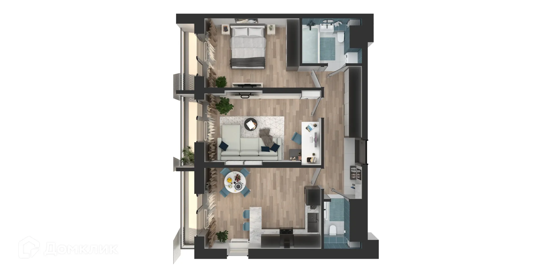 Фото квартиры в ЖК Мой Ритм