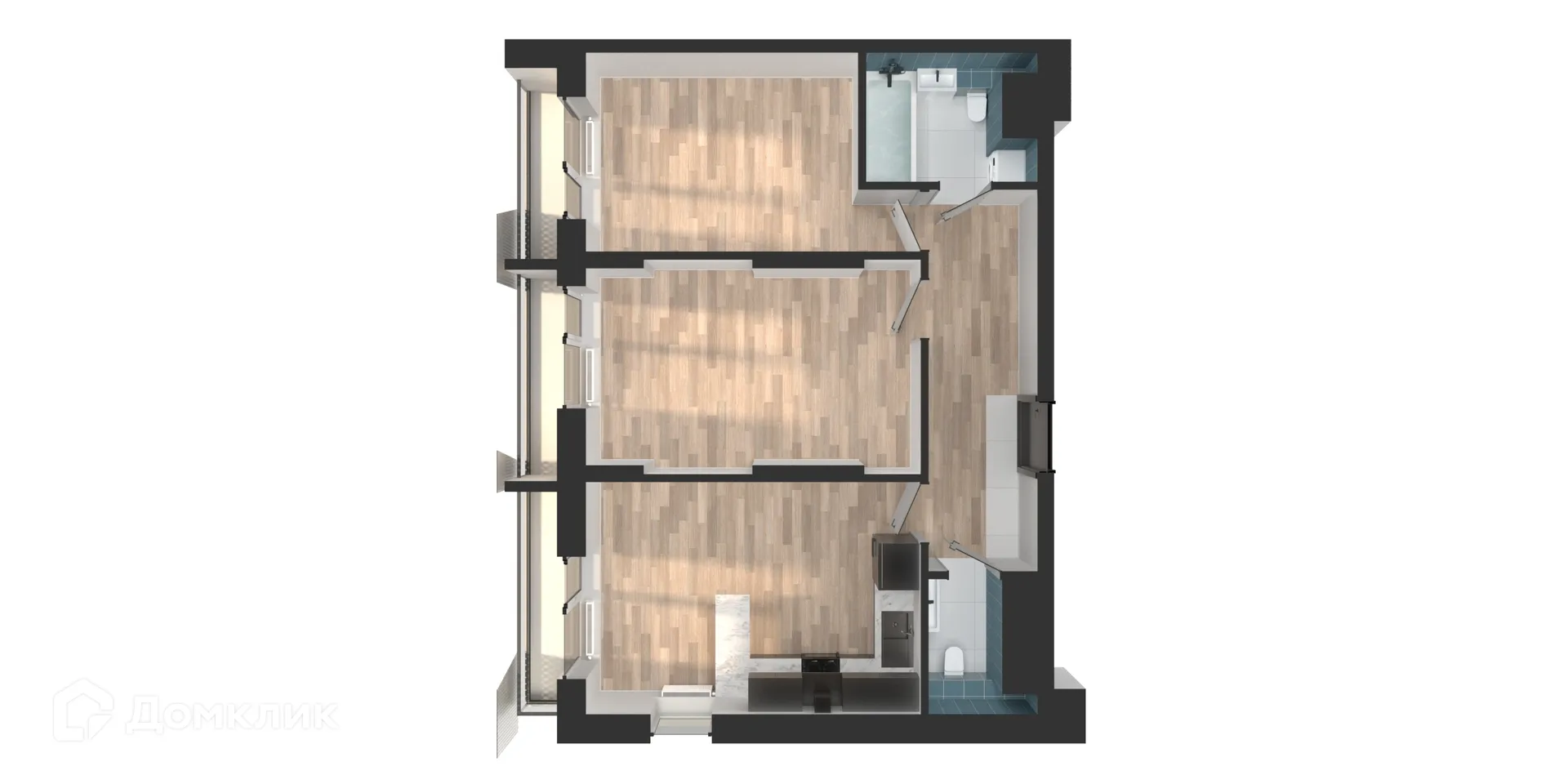 Фото квартиры в ЖК Мой Ритм