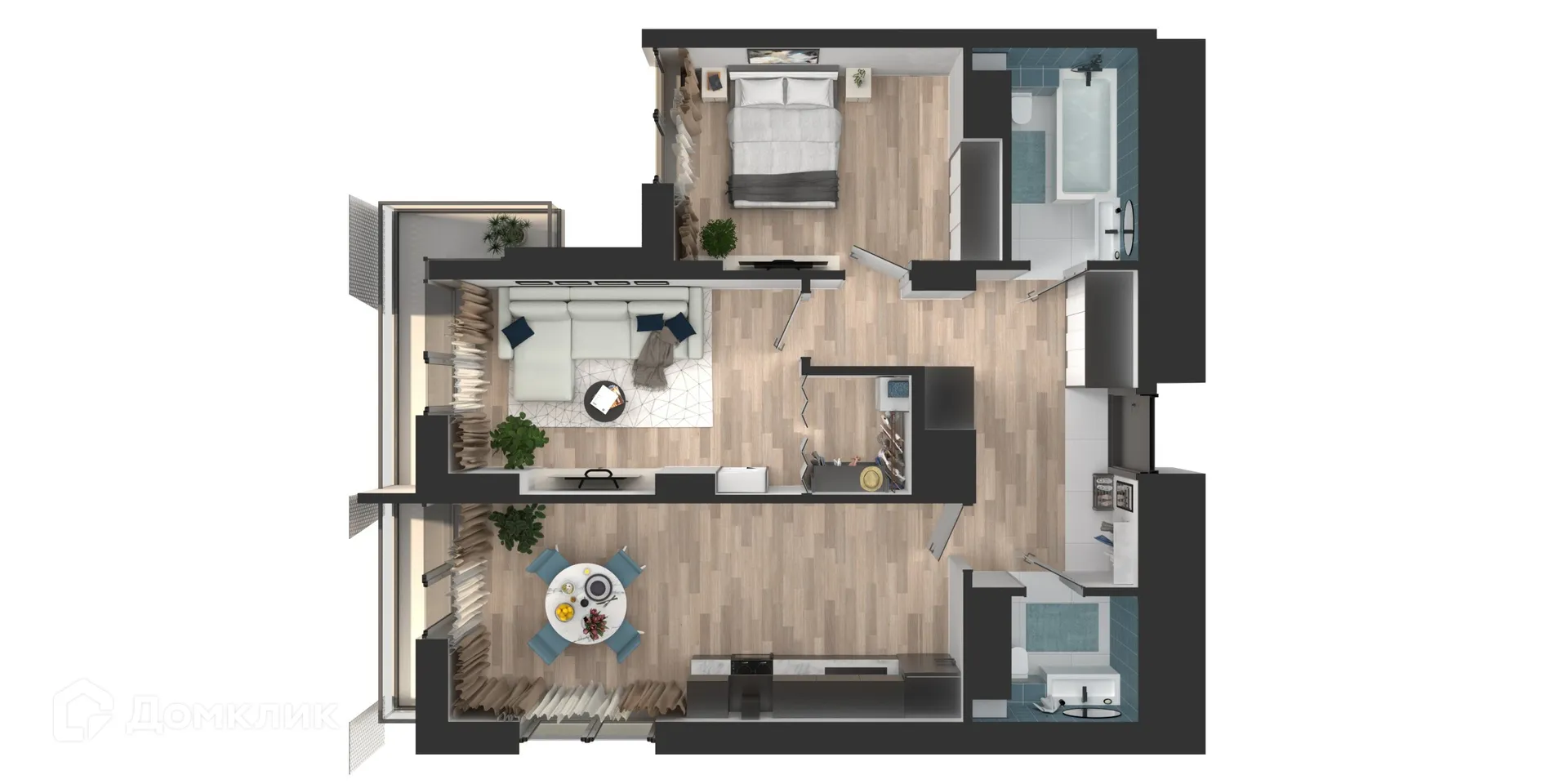 Фото квартиры в ЖК Мой Ритм