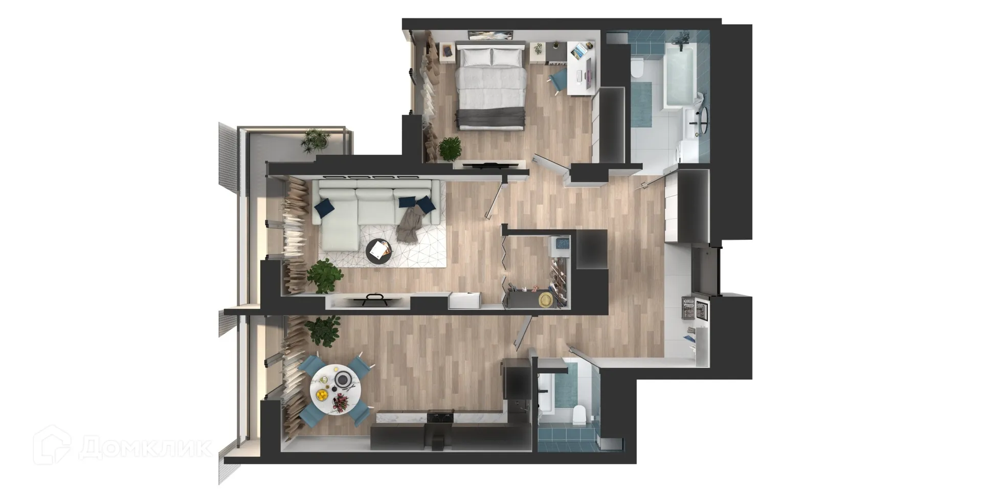 Фото квартиры в ЖК Мой Ритм