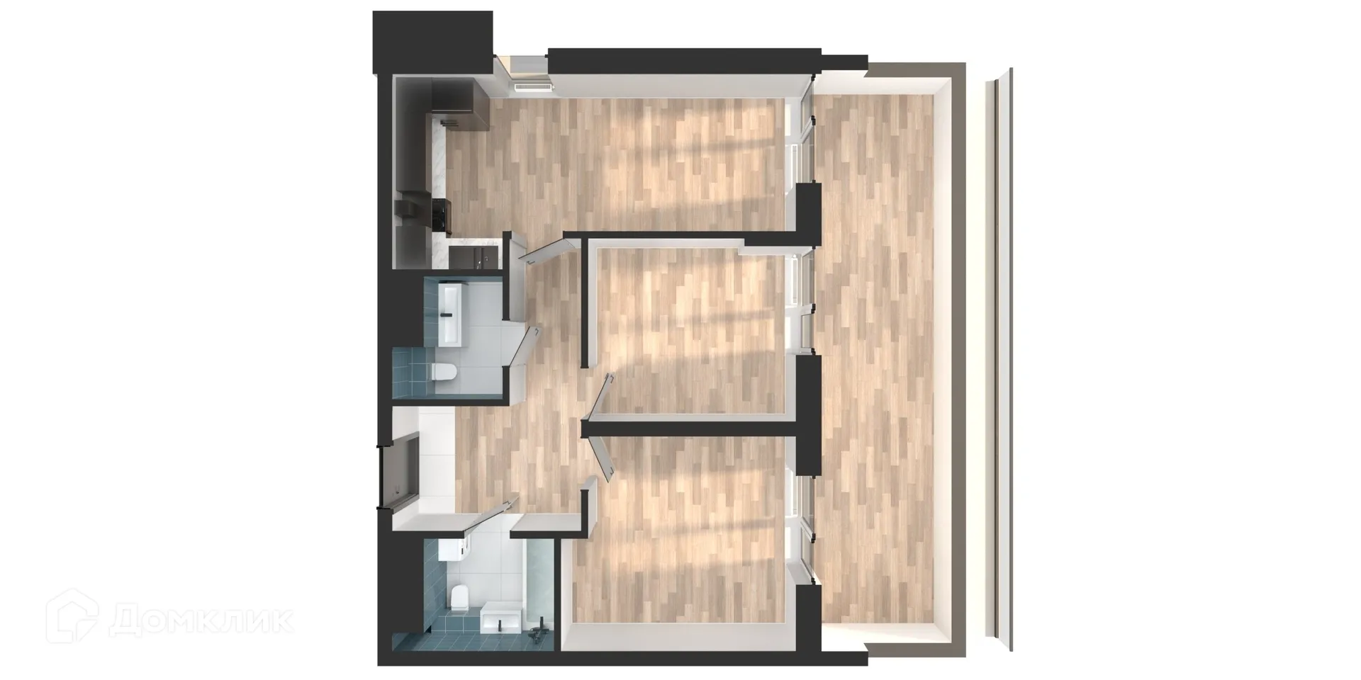 Фото квартиры в ЖК Мой Ритм