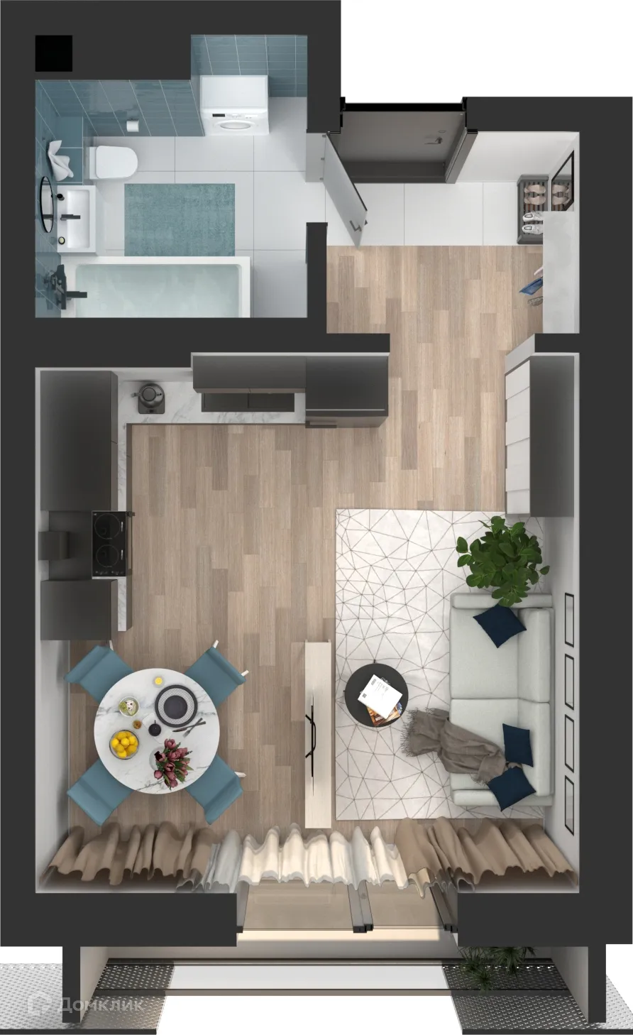 Фото квартиры в ЖК Мой Ритм