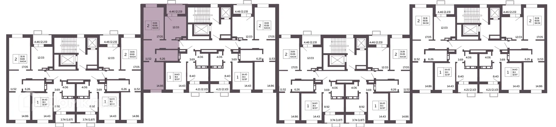Фото квартиры в ЖК Мой Ритм