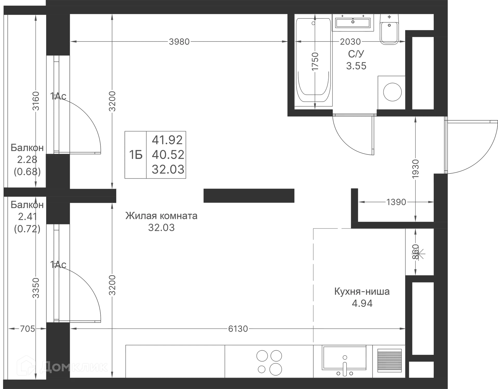 Фото квартиры в ЖК Мой Ритм