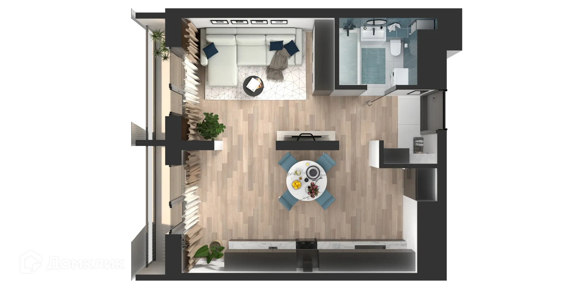 Фото квартиры в ЖК Мой Ритм