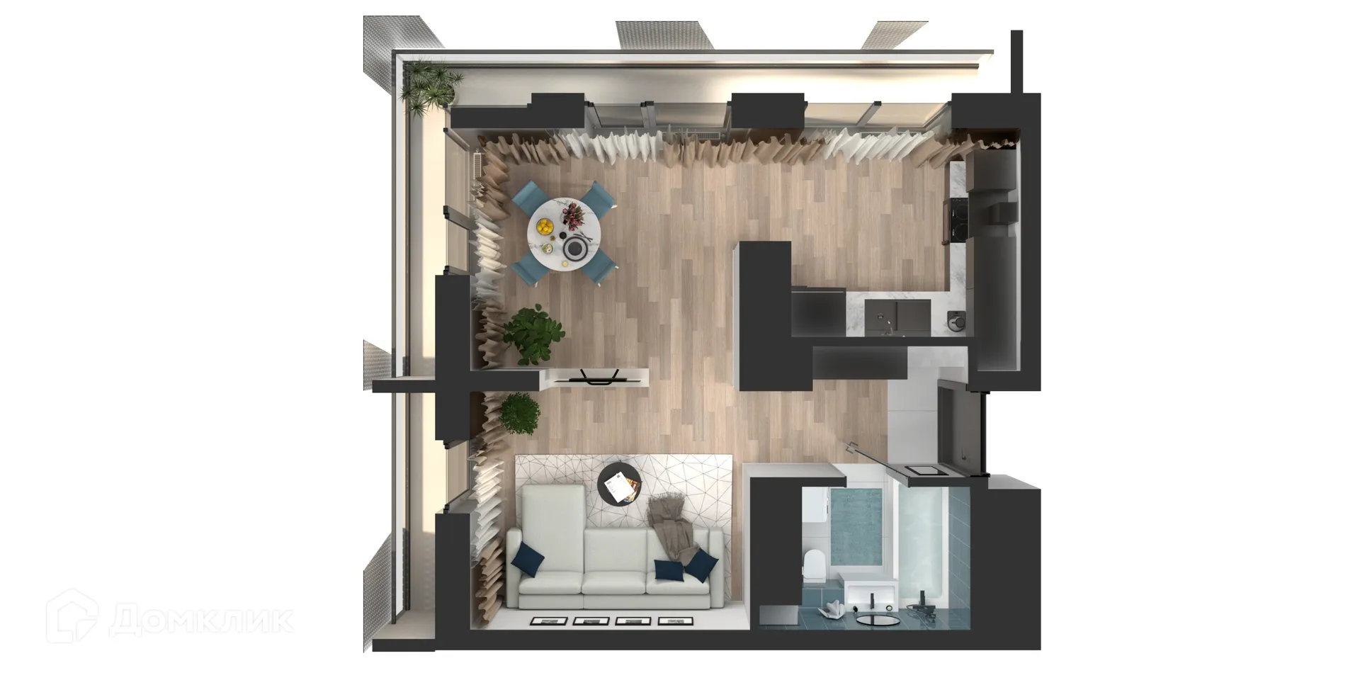 Фото квартиры в ЖК Мой Ритм