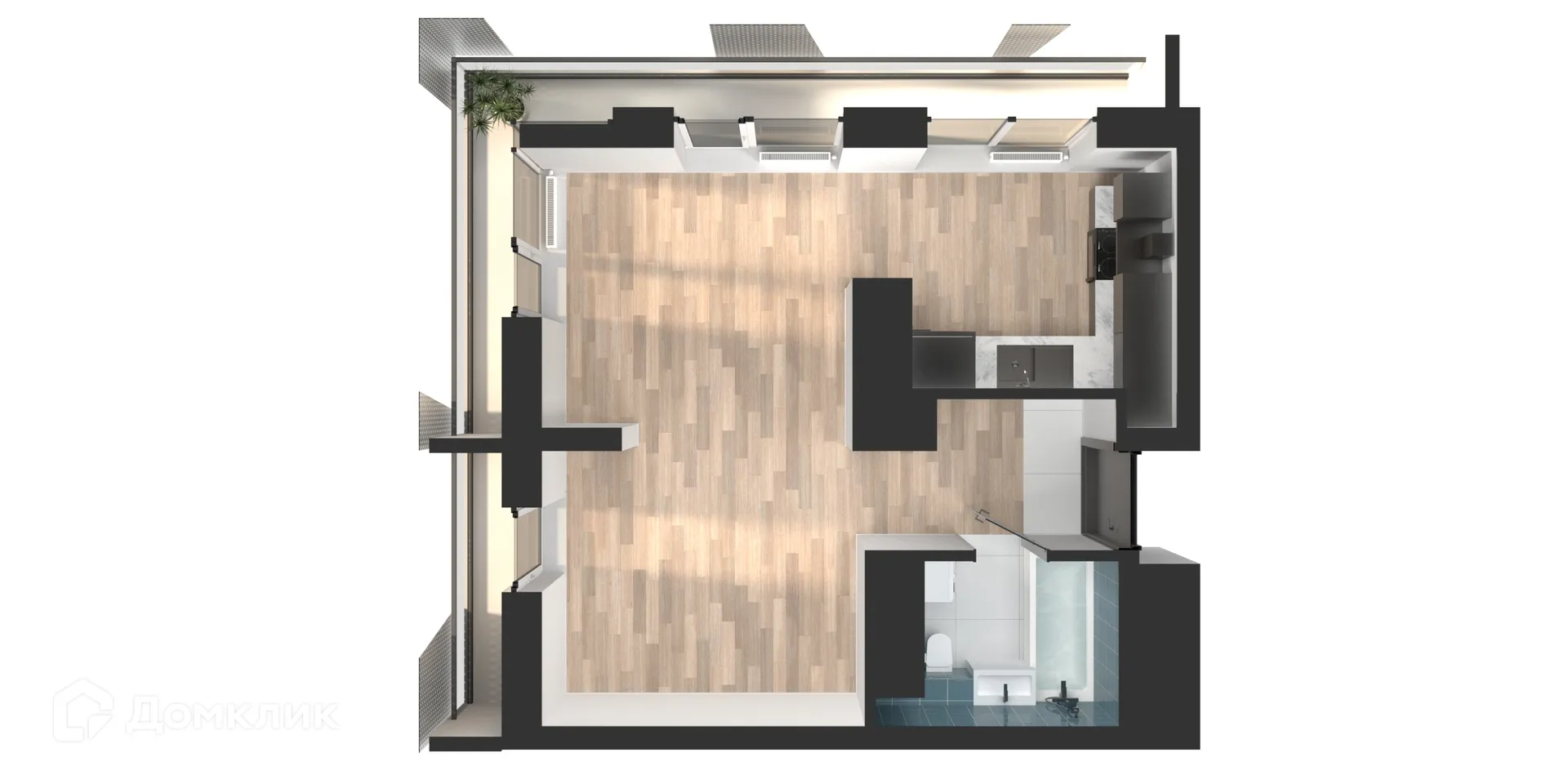 Фото квартиры в ЖК Мой Ритм