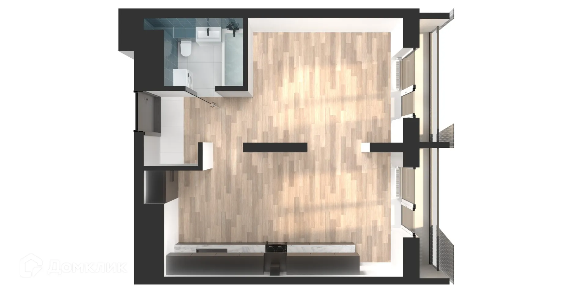 Фото квартиры в ЖК Мой Ритм