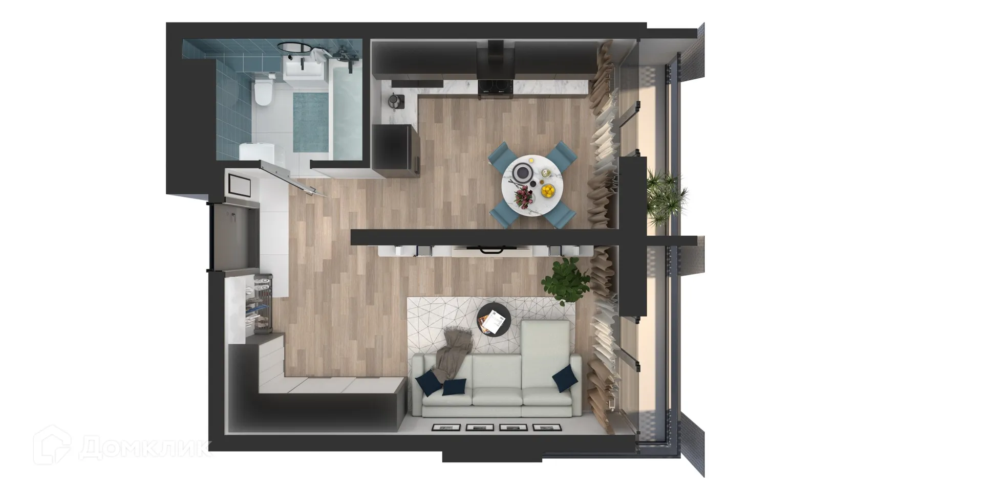 Фото квартиры в ЖК Мой Ритм