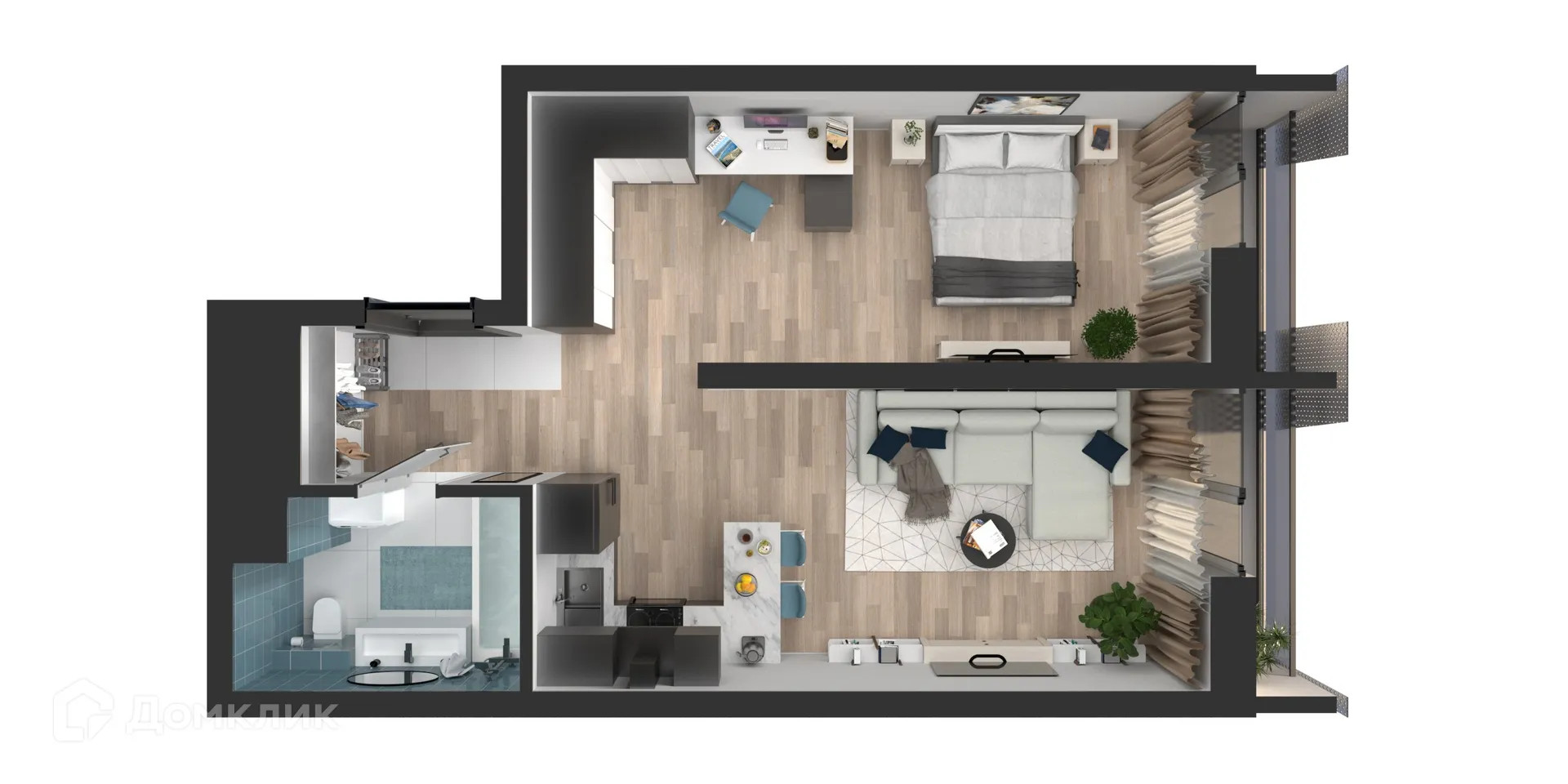 Фото квартиры в ЖК Мой Ритм