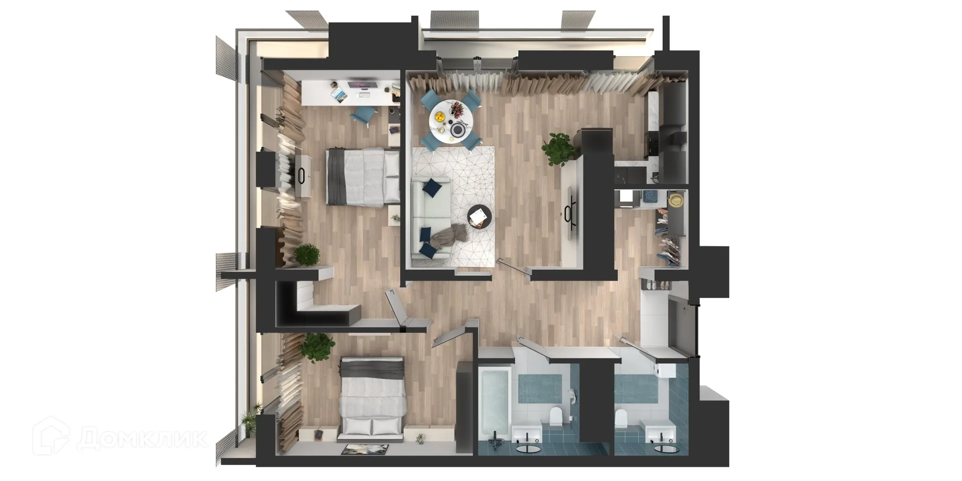 Фото квартиры в ЖК Мой Ритм