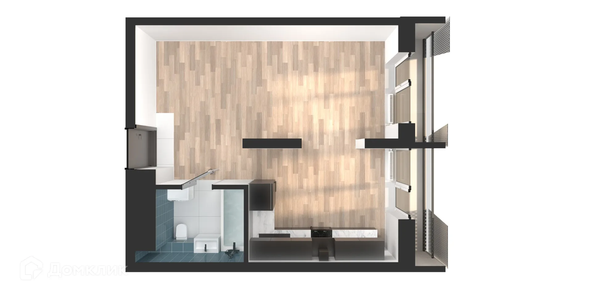 Фото квартиры в ЖК Мой Ритм